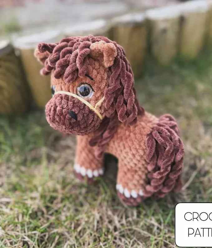 Horse Amigurumi PDF Crochet Pattern