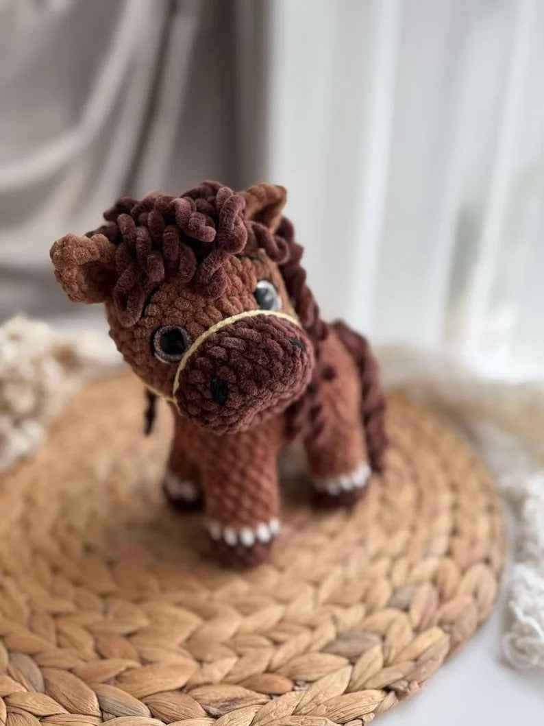 Horse Amigurumi PDF Crochet Pattern