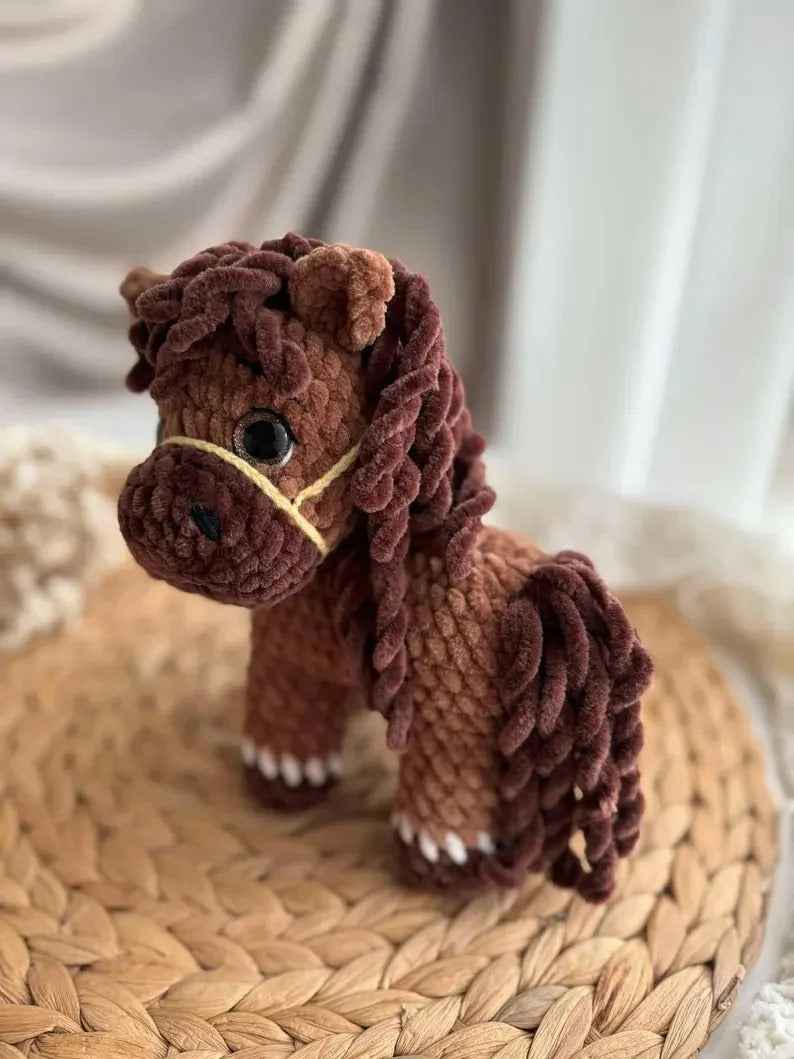 Horse Amigurumi PDF Crochet Pattern