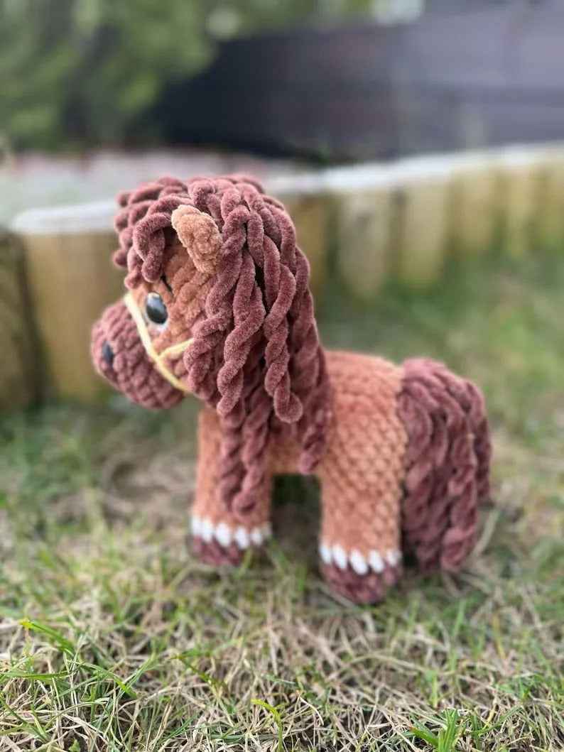 Horse Amigurumi PDF Crochet Pattern