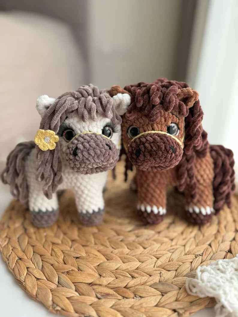 Horse Amigurumi PDF Crochet Pattern