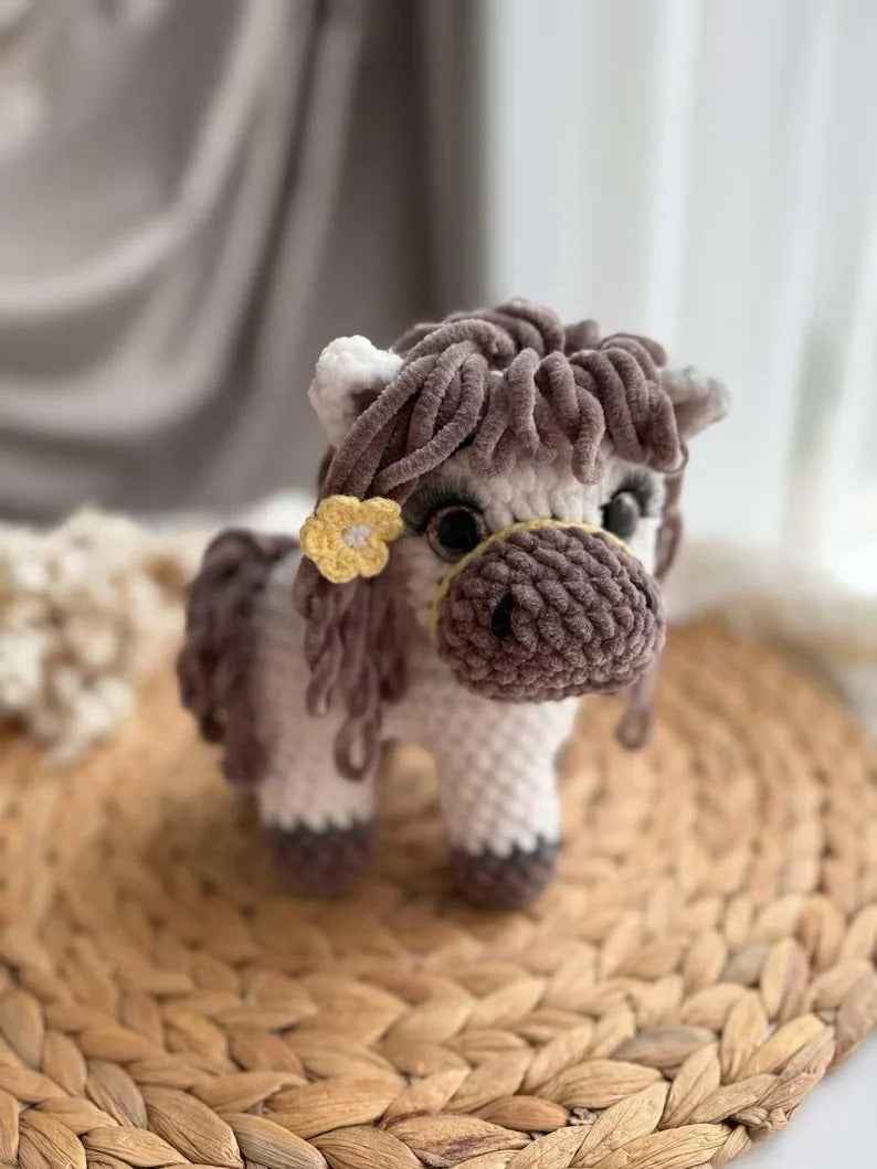 Horse Amigurumi PDF Crochet Pattern
