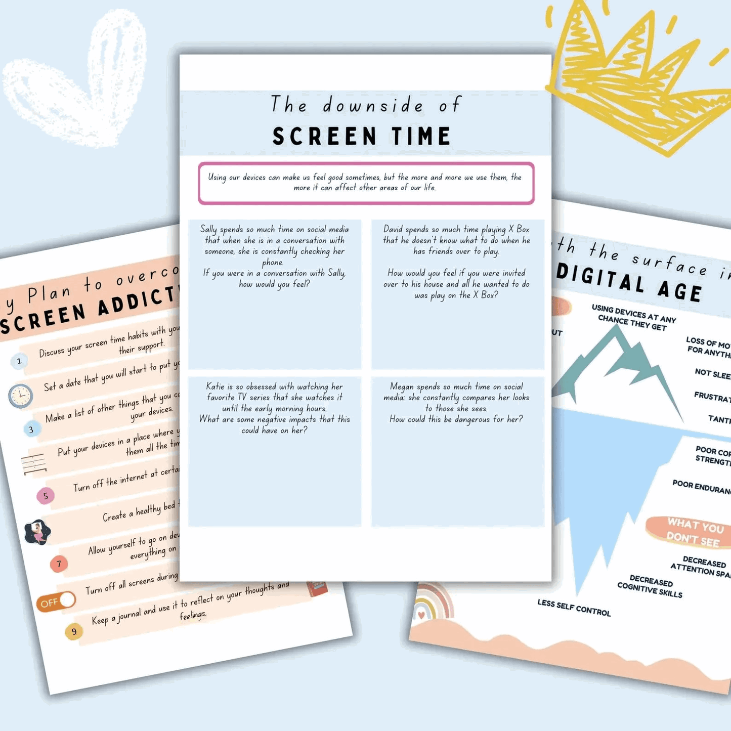 The Kids Emotional Regulation Bundle for Anxiety, ADHD & More