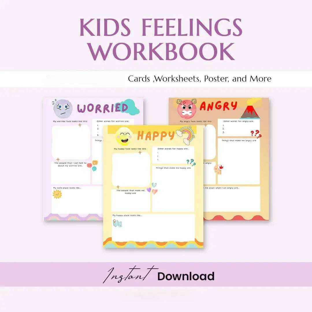 The Kids Emotional Regulation Bundle for Anxiety, ADHD & More