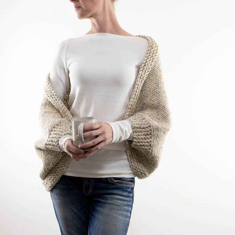 🧶The "I Can't Believe I Made This" Cozy Shrug Pattern