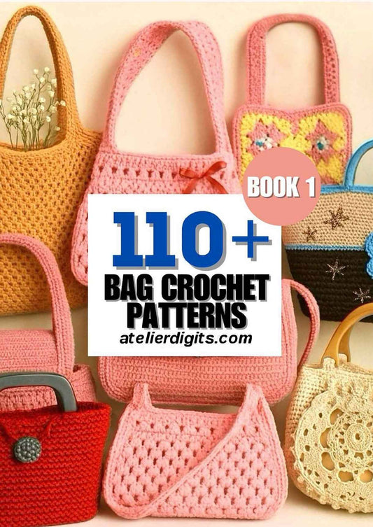 🧶 110+ Crochet Bag PDF Patterns.