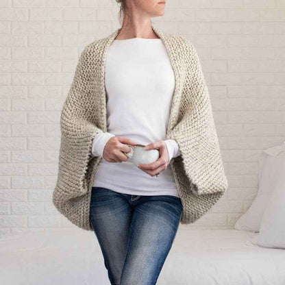 🧶The "I Can't Believe I Made This" Cozy Shrug Pattern
